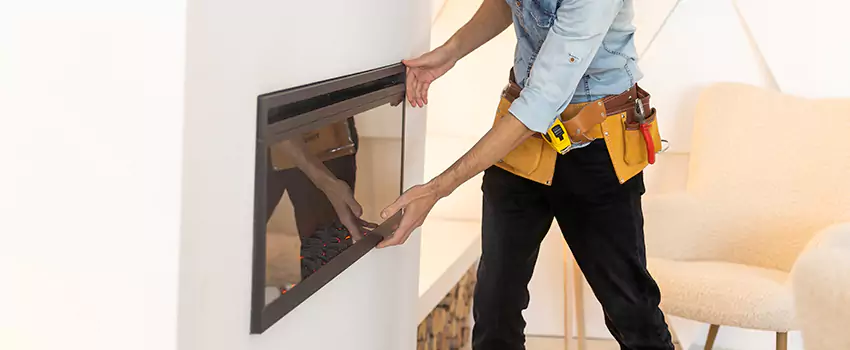 Metal Fireplace Installation in Gallup, New Mexico