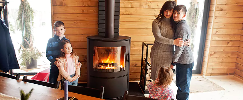Morso Cast Iron Fireplace Insert Installation in Gallup, New Mexico