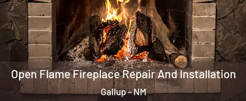  Open Flame Fireplace Repair And Installation Gallup - NM